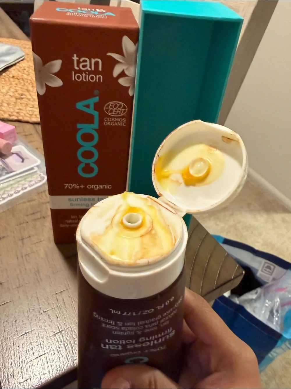COOLA Sunless Tan firming Lotion brand new as is